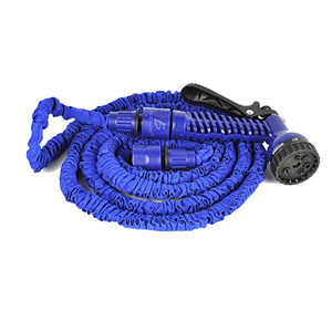 Avvolgitubo da Giardino Espandibile da 7,5 Metri, Leggero e Flessibile, con Pistola in Plastica e Componenti in Metallo Alluminio, 150ft PE - Product Image 2