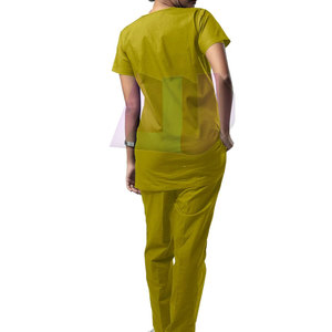 Professional Grade Women's Cotton <b>Scrub</b> <b>Sets</b> with Moisture Wicking Lightweight & Eco-Friendly Features for Hospital Use - Product Image 2