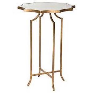 Mobilier d'extérieur d'aspect royal Table de jardin en métal en osier Table de jardin en métal Table de forme arrondie avec dessus en marbre - Product Image 3