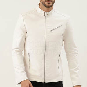 Chaquetas de piel auténtica de búfalo para hombre totalmente personalizadas hechas en Sialkot Pakistán - Product Image 1