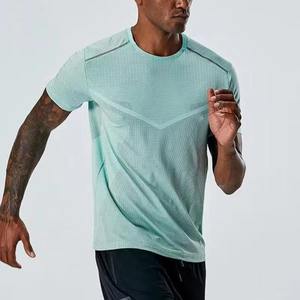 Camiseta Deportiva de Manga Corta de Secado Rápido, Material de Alta Calidad, Control de Sudor, Rendimiento, Entrenamiento, Ropa Deportiva de Fábrica - Product Image 4