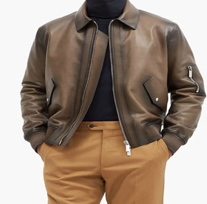 Chaqueta de Mujer de Estilo Único en Todos los Colores, Chaqueta de Cuero para Mujer de Cuero Vacuno 100% Genuino, Grueso y Resistente - Product Image 5