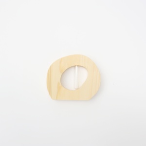 Pots de fleurs artisanaux en bois poli de style croisé jardinières en tube et pots en verre de station d'élevage contreplaqué décoratif pour la maison grande vente! - Product Image 1