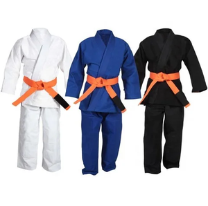 Haute qualité personnalisé concevoir votre propre 100% coton arts martiaux porter des sports brésilien Jiu Jitsu Gi Kimono BJJ Gi - Product Image 5