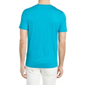 Meilleure vente de chemises lourdes, T-shirts unis blancs vierges pour hommes, T-shirt surdimensionné d'été décontracté, t-shirt personnalisé pour les hommes - Product Image 5