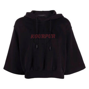 Sudadera con capucha de mujer de alta calidad en colores negros Sudadera con capucha elegante y cómoda de moda en precio al por mayor - Product Image 1