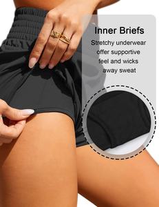 Pantalones cortos ligeros para mujer diseñados para brindar velocidad, comodidad y libertad en cada carrera. - Product Image 5