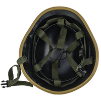 Casque tactique Vanda Tactic PE/Aramide léger couleur Tan M88 avec sangle rembourrée 1,3 kg
