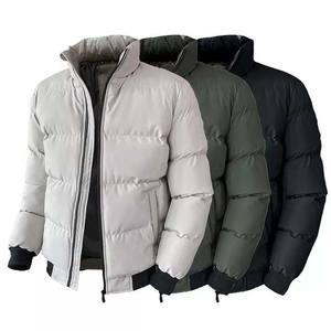 Chaquetas de invierno para hombre de High Street Diseño de cuello alto personalizado con cierre de cremallera Poliéster impermeable Servicio OEM Pakistán - Product Image 6