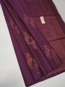 ส่าหรีไหม kanchivaram pethani นุ่มบริสุทธิ์สำหรับสวมใส่งานปาร์ตี้ - Product Image 5