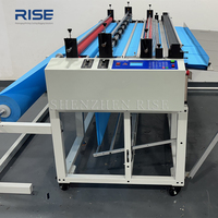 Máquina de Procesamiento de Telas CNC de 1600 mm, Máquina Industrial de Corte de Rollos de Trapos/Trapos de Cocina a Hojas con Dispositivo de Apilamiento