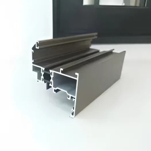 Buen precio Serie 6063 Perfil de aluminio en U Perfil de aluminio con ranura en T para puerta Ventana Perfiles de aluminio - Product Image 1