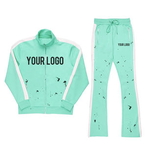 Survêtement évasé pour homme, nouvelle mode, qualité supérieure, logo/couleurs personnalisés, tendance, léger, prix OEM bon marché - Product Image 1