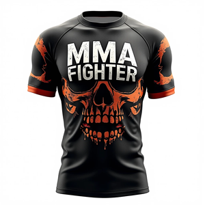 Rashguards de BJJ Premium Personalizados, Impresión Digital de Alta Calidad, Elásticos, 100% Poliéster, Duraderos, Transpirables, Anti-UV, para Entrenamiento de MMA - Product Image 1