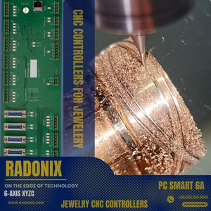 Contrôleur CNC pour bijoux RADONIX PC-Smart 6A jusqu'à 16 axes - Product Image 1