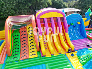 JOYFUL FUN grand espace sportif parc d'attractions gonflable parc de jeux gonflable parc à thème gonflable intérieur - Product Image 6