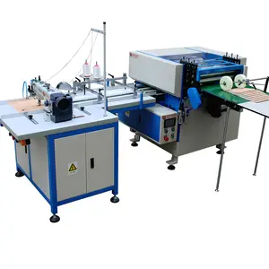 Hxcp postagem prensa fio central automático e máquina dobrável para a fabricação do caderno