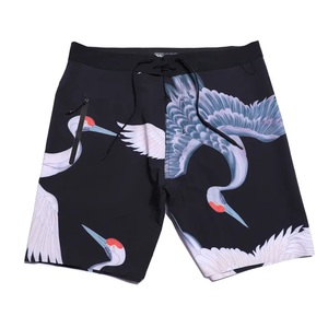 Shorts de bain de basket-ball pour hommes en polyester avec logo personnalisé, couleur personnalisée, séchage rapide, coupe-vent, respirant, fermeture à cordon - Product Image 5