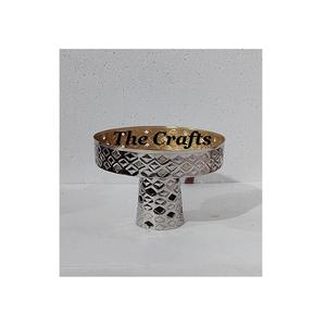 Bol à chocolat en métal couleur argent taille et forme personnalisées bol de service à dessert pour accessoires de cuisine - Product Image 1