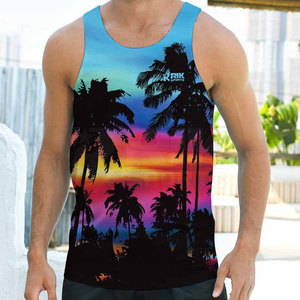 Camisetas sin mangas para hombre, ropa deportiva, sublimación, transpirable, para entrenamientos, camiseta de gimnasio transpirable a precio razonable - Product Image 3