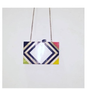 New Arrival Indian Handmade Resin Clutch Bags <b>for</b> Women Classic and Timeless Look Resin Clutch with Strap <b>for</b> Women <b>Wedding</b> Gift - Product Image 6