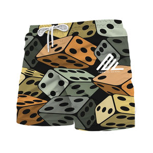 <b>Mens</b> Casual Eco-Friendly <b>Slim</b> <b>Fit</b> Quick Dry Swimming Trunks 100% Polyester Mesh Lining Beach <b>Shorts</b> - Product Image 2