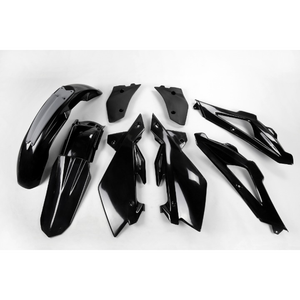 Kit Carenatura Moto XFUN per Husqvarna SM 125 2006-2013 in ABS/Fibra di Vetro Nero Made in Italy - Product Image 1