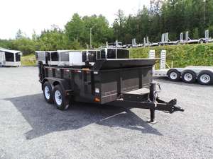 Nouvelle remorque à benne basculante de 16'x83' avec un poids total autorisé de 16 000 lb pour l'agriculture et la construction, dotée de composants essentiels pour moteur et transmission - Product Image 5