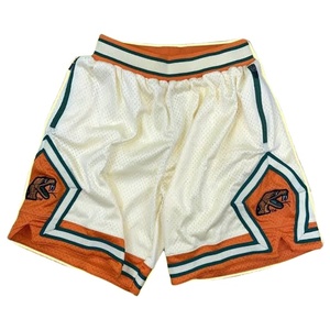 Florida A & M University Unisex Mid Gym Shorts Vintage Floral Algodón Bordado Cintura alta Malla Deportes Correr Ecológico Casual - Product Image 1