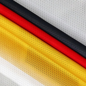 Maillot de football de haute qualité uniforme blanc noir rouge jaune rayures hommes Kit d'équipe avec short séchage rapide Polyester maille vêtements de sport - Product Image 5