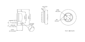 Ventilador Centrífugo de Pared de Alta Presión de 48V CC con Aspas Curvadas hacia Atrás, Construcción de Plástico, Soporte OEM/ODM - Product Image 3