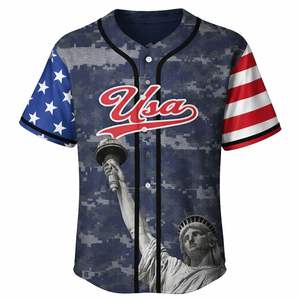 Conjunto de Uniforme de Jugador de Béisbol Americano - Ajuste Atlético Moderno con Material Resistente y Duradero - Product Image 2