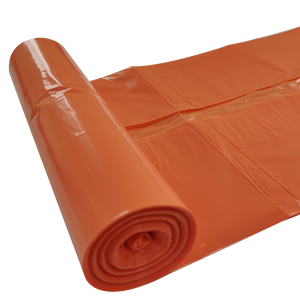 Sacs en plastique de couleur à soufflet latéral en HDPE recyclable pour supermarché, sur rouleau avec fermeture thermique, AVN160317103 - Product Image 2