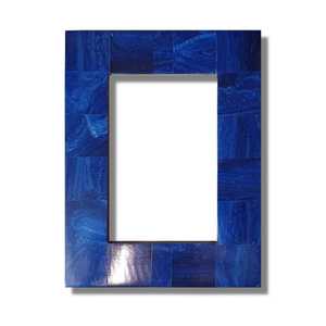 Handmade Natural Solid Wood Resin Photo <b>Frame</b> 4x6 Inches Rectangle Wall Decoration <b>for</b> Home Office Gift Use Material - Product Image 5