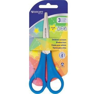 Westcott <b>Kids</b> 130mm Steel Blue Craft Scissors for School & Home Craft Projects - Product Image 1