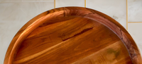 Hete Verkoop Roterende Mango Hout Luie Susan Draaitafel Organizer Lage Moq Keuken Aanrecht Pantry Opslag Rekken Voedsel Opslag
