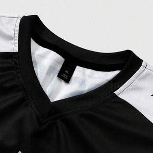 Camiseta de fútbol de secado rápido con logotipo personalizado, kit deportivo, conjunto de ropa de entrenamiento, uniforme de fútbol, conjunto completo de fabricante - Product Image 3