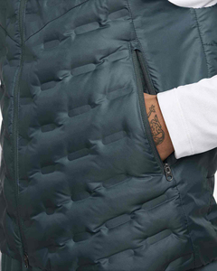 Chaqueta acolchada personalizada para hombre al aire libre diseñada con acolchado ligero, capa exterior impermeable transpirable para viajes en la nieve - Product Image 5