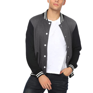 Blousons universitaires pour hommes en 100 % laine de haute qualité, col montant, pour l'hiver, personnalisables, chauffants, coupe-vent, produit tendance en promotion - Product Image 4