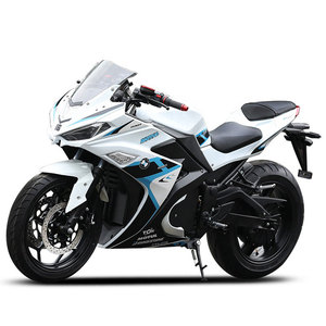 Motocicleta Eléctrica de Carreras de Alta Velocidad V6 de Nuevo Estilo, 5000W de Potencia con Batería de Litio de 72V 80Ah, Velocidad Máxima de hasta 120 km/h - Product Image 3