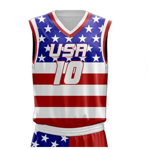 Ensembles respirants de maillot de basket-ball double face réversible personnalisé en gros avec un motif spécial - Product Image 5