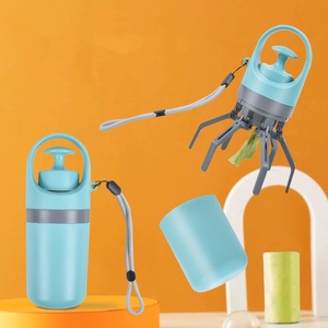 MMG logotipo personalizado Mini pala para caca para perros pequeños portátil fácil de usar pala de plástico mejor vendido en venta al por mayor diseño colorido - Product Image 2