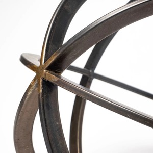 Objet de table en métal vintage artistique, sculpture design, ajoute une touche classique et élégante aux espaces contemporains, vente en gros en provenance d'Inde - Product Image 3