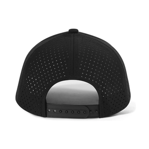 Gorra de Golf Perforada con Visera Curva, Impermeable, Cierre a Presión, Lisa, OEM ODM, Estructurada, 5 Paneles, Corte Láser, Gorra Deportiva para Correr - Product Image 5