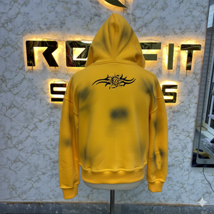 Top Qualité Logo Privé Le Plus Demandé Fermeture Éclair À Capuche Puff Imprimé Fabriqué En Usine Pas Cher Prix Hoodies Hommes Hommes Hoodies - Product Image 5