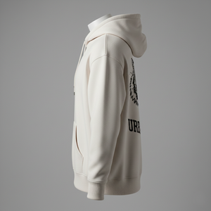 Sweat à capuche d'hiver en molleton français 100% coton biologique de haute qualité, lourd, surdimensionné, à épaules tombantes, streetwear, pull pour homme, personnalisable - Product Image 3