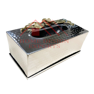Best Seller Stainless Steel Rectangular Shape <b>Tissue</b> Box Holder - Product Image 3