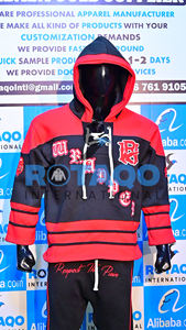 Jerseys de hockey sobre hielo profesionales hechos a medida con capucha para hombres y mujeres - Product Image 2