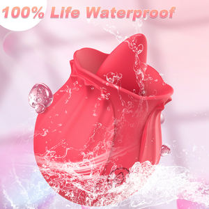 Rosa stimolatore del sesso per le donne Mini vibratore clitorideo stimolatore con 10 tipi di lingua leccare la lingua leccare rosa giocattolo - Product Image 6