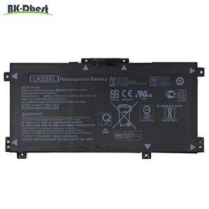 BK-Dbest nueva batería recargable para ordenador portátil <span class=keywords><strong>LK03XL</strong></span> para HP Envy 15x360 15-bp 15-cn W128 W129 W132 de la marca de los modelos 1 a 2 - Product Image 1